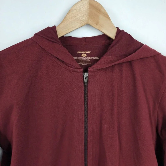 Patagonia Women's Vitaliti Full Zip Long Sleeve Hooded Sweatshirt Size M - Picture 4 of 11
